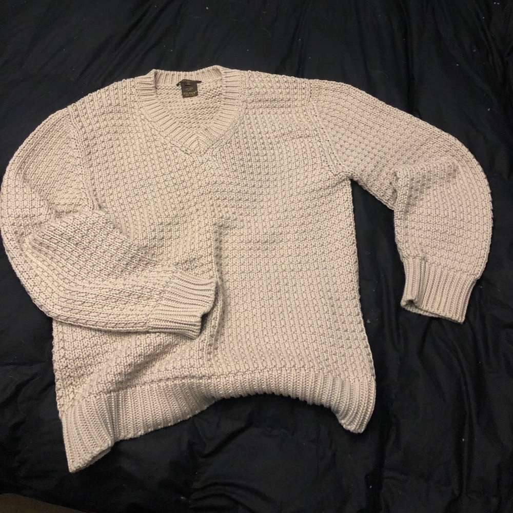Louis Vuitton men’s big knit heavy sweater